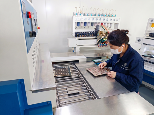 Custom PVC manufacturing process at Xiaoyeah factory