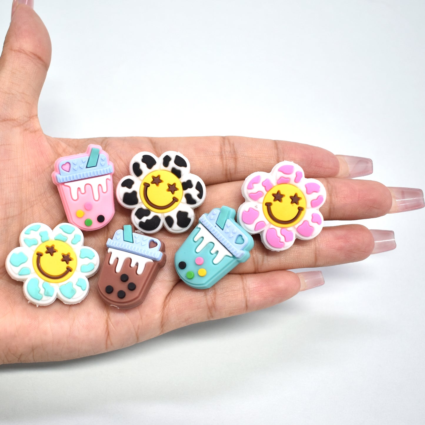 Custom PVC Focal Beads & Pen Charms close-up detail image for DIY pens and crafts