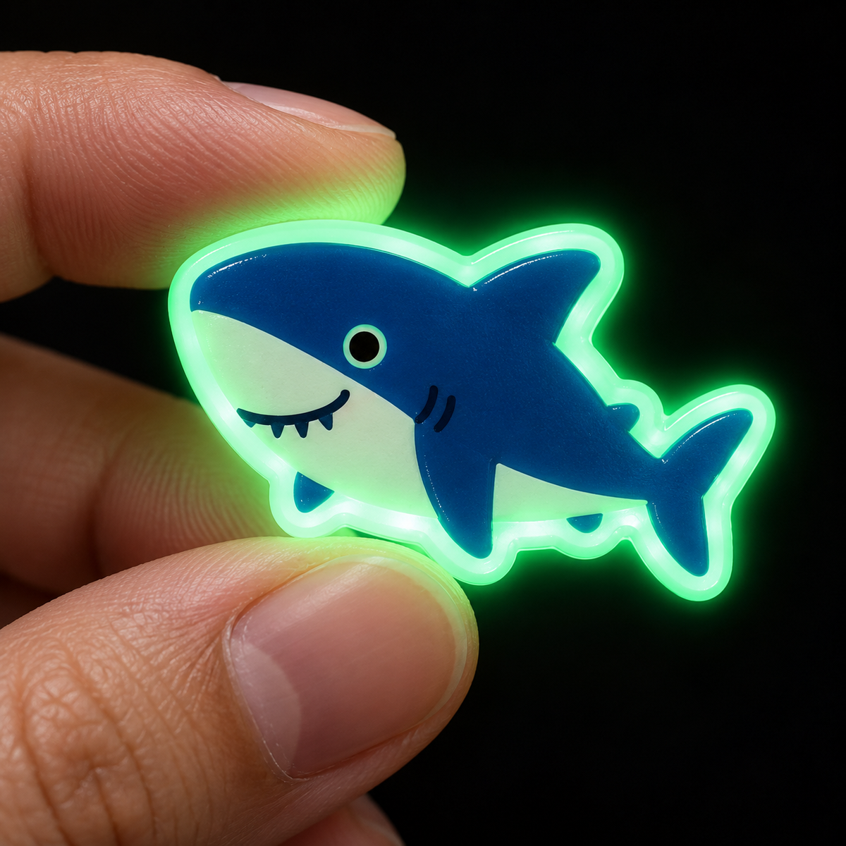 Custom LED Light-up PVC Clog Charms