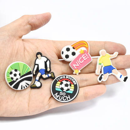 Custom PVC Shoe Charms for Clog Shoes size or group view for clog shoes