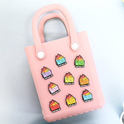 Custom Rubber Bag Charms