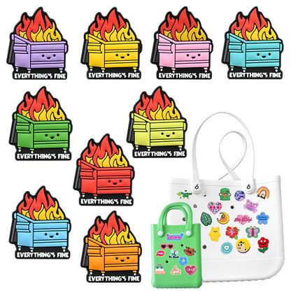 Custom Rubber Bag Charms