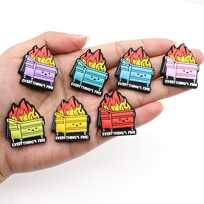 Custom Rubber Bag Charms