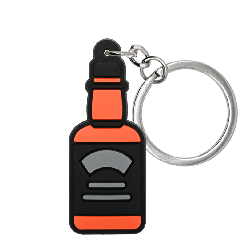 Cute 3D Bottle Keychains Set for Backpacks ([8] Pcs) | Ready to Ship Bundle packaging or gift image for bags and keys