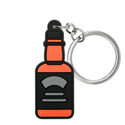 Cute 3D Bottle Keychains Set for Backpacks ([8] Pcs) | Ready to Ship Bundle packaging or gift image for bags and keys