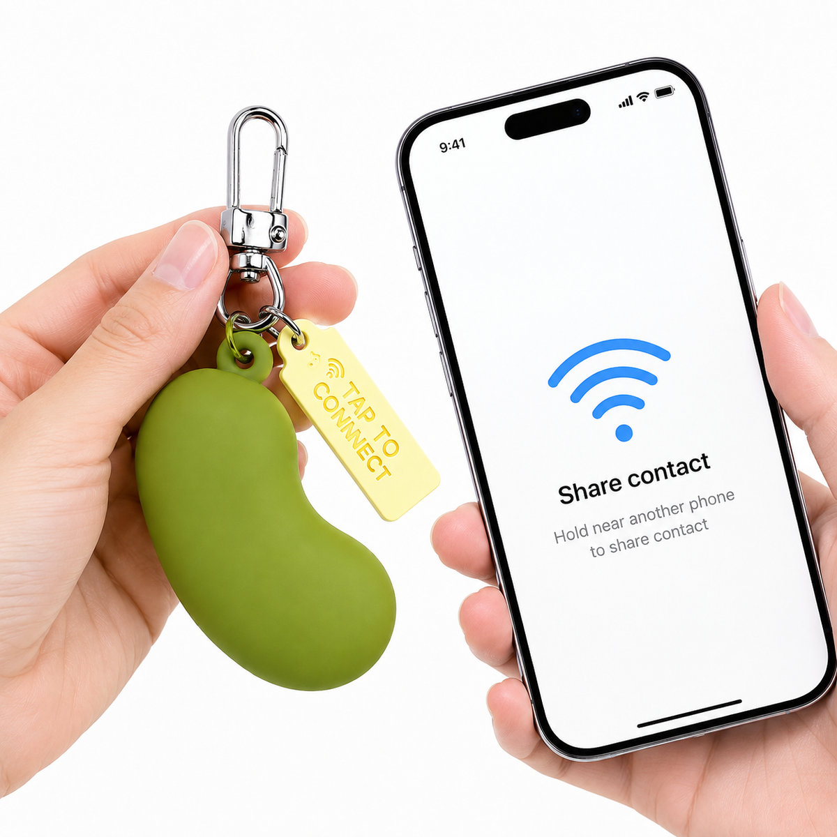 Cartoon PVC NFC Keychain