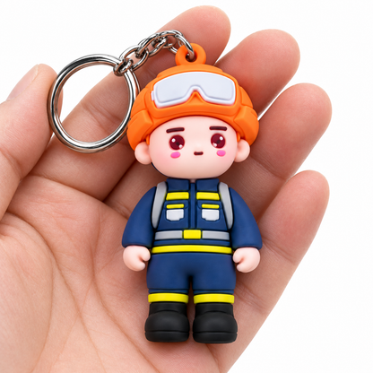 Custom 3D PVC Keychains