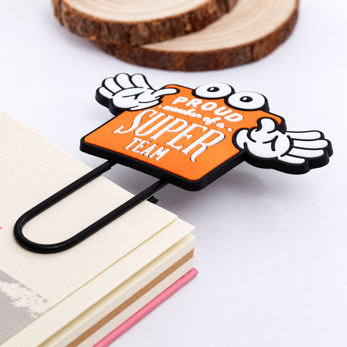 Custom Magic PVC Paperclip Bookmarks