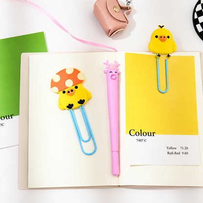 Custom Magic PVC Paperclip Bookmarks