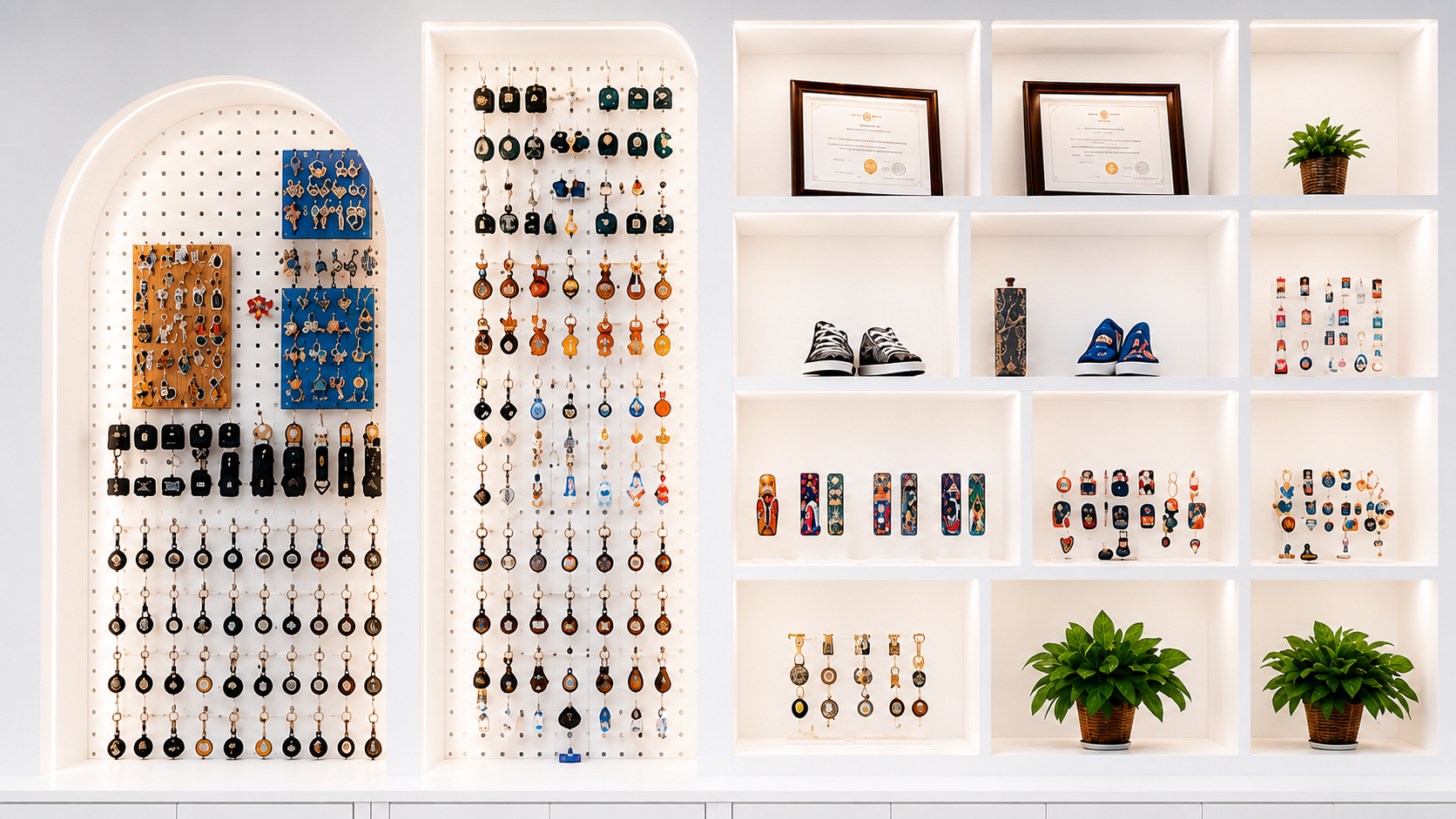 Xiaoyeah sample room and product display