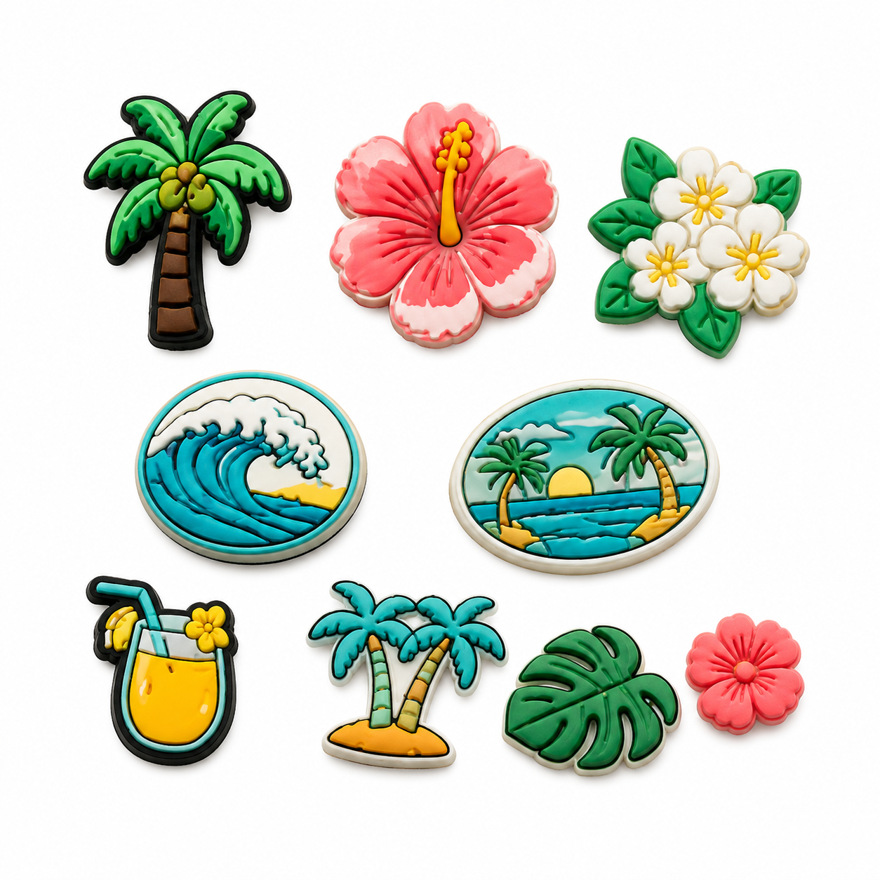 Cartoon PVC shoe charms lifestyle styling image
