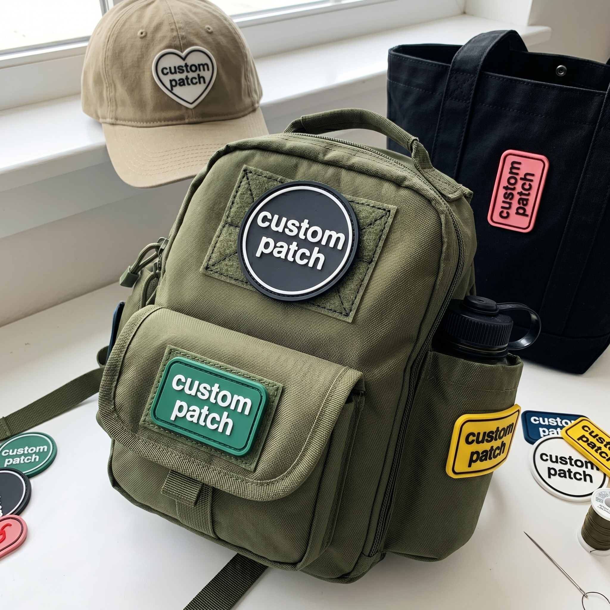 Custom 3D PVC Rubber Patches