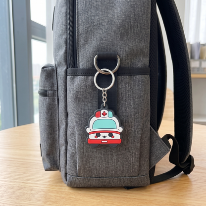 [Ready to Ship] Medical Hero PVC Keychains Set of [14] | Doctor & Nurse Bag Charms lifestyle product image for bags and keys