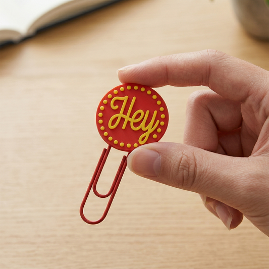 Custom Magic PVC Paperclip Bookmarks