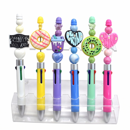 Custom PVC Focal Beads & Pen Charms