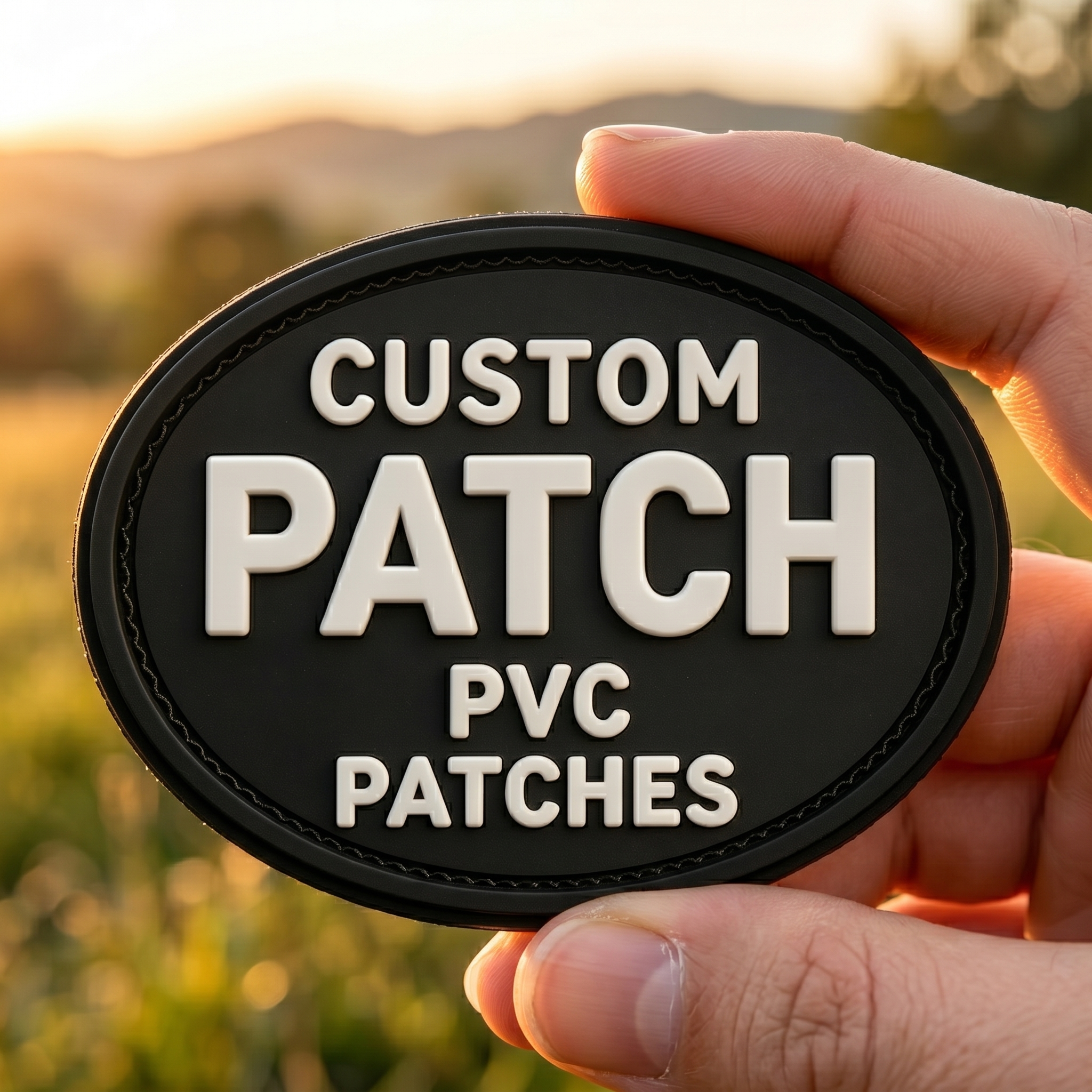 3D Soft PVC Sew-On Patches Set | Waterproof Rubber Badges Bundle for Hats & Bags