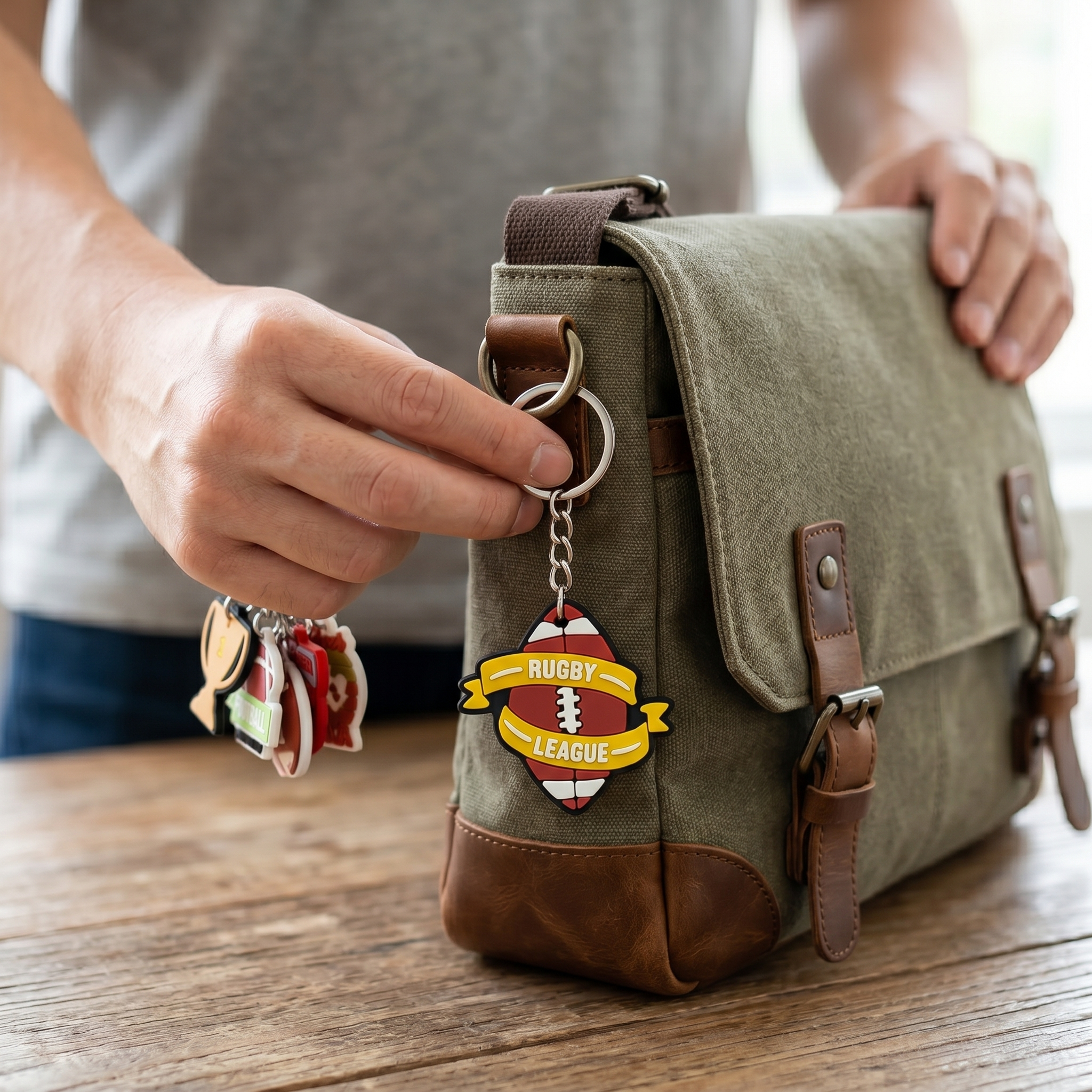 Adorable 3D Cartoon Keychains Set of [8] for Bags & Keys | Party Favors Bundle