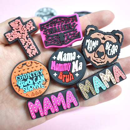 Wholesale DIY Pen Topper Beads - Colorful PVC & Silicone Charms Bundle for Personalized Pens lifestyle product image for DIY pens and crafts