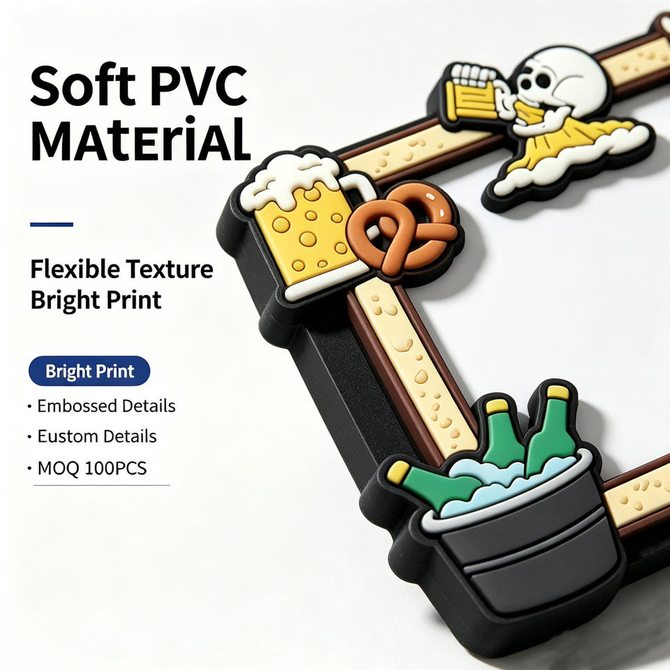 Soft PVC magnetic photo frame material detail
