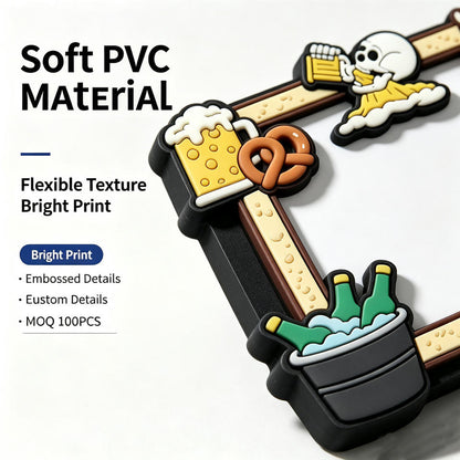 Soft PVC magnetic photo frame material detail