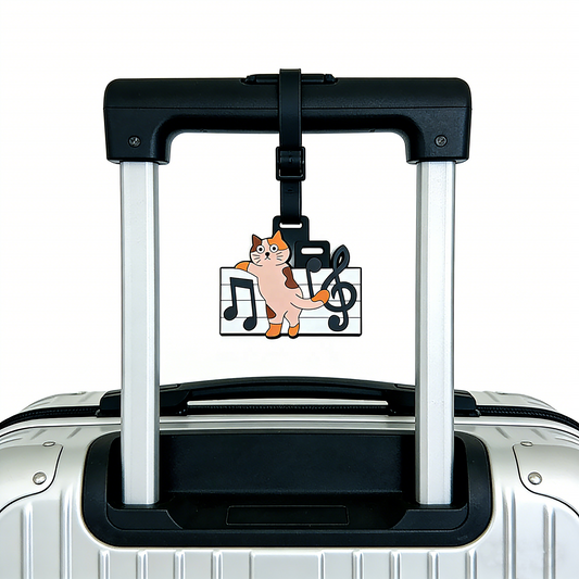 Custom 3D PVC Luggage Labels