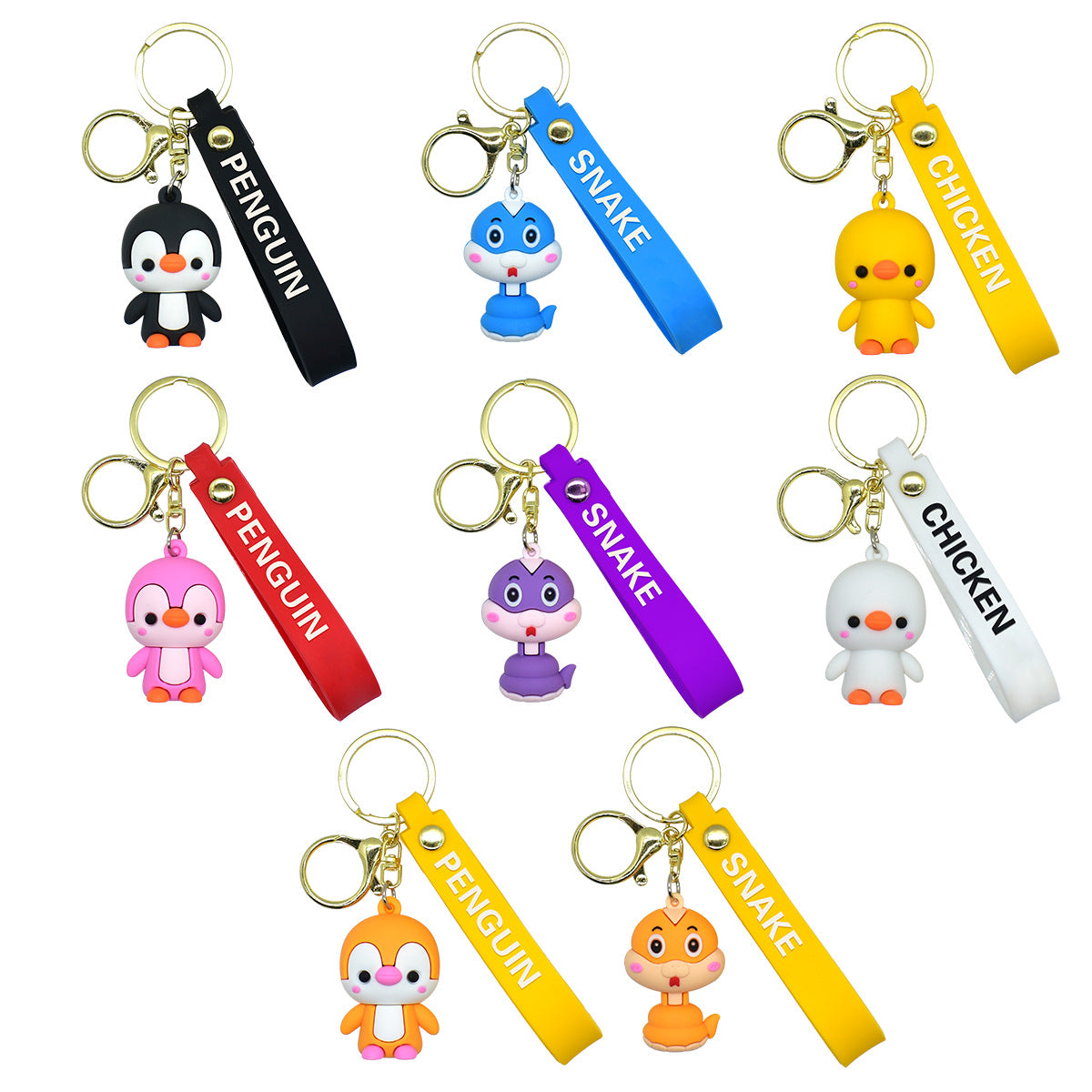 Custom 3D PVC Keychains