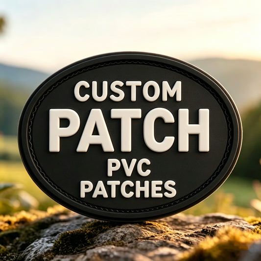 3D Soft PVC Sew-On Patches Set | Waterproof Rubber Badges Bundle for Hats & Bags main product image for hats and bags