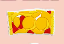 Yellow candy PVC phone case charm