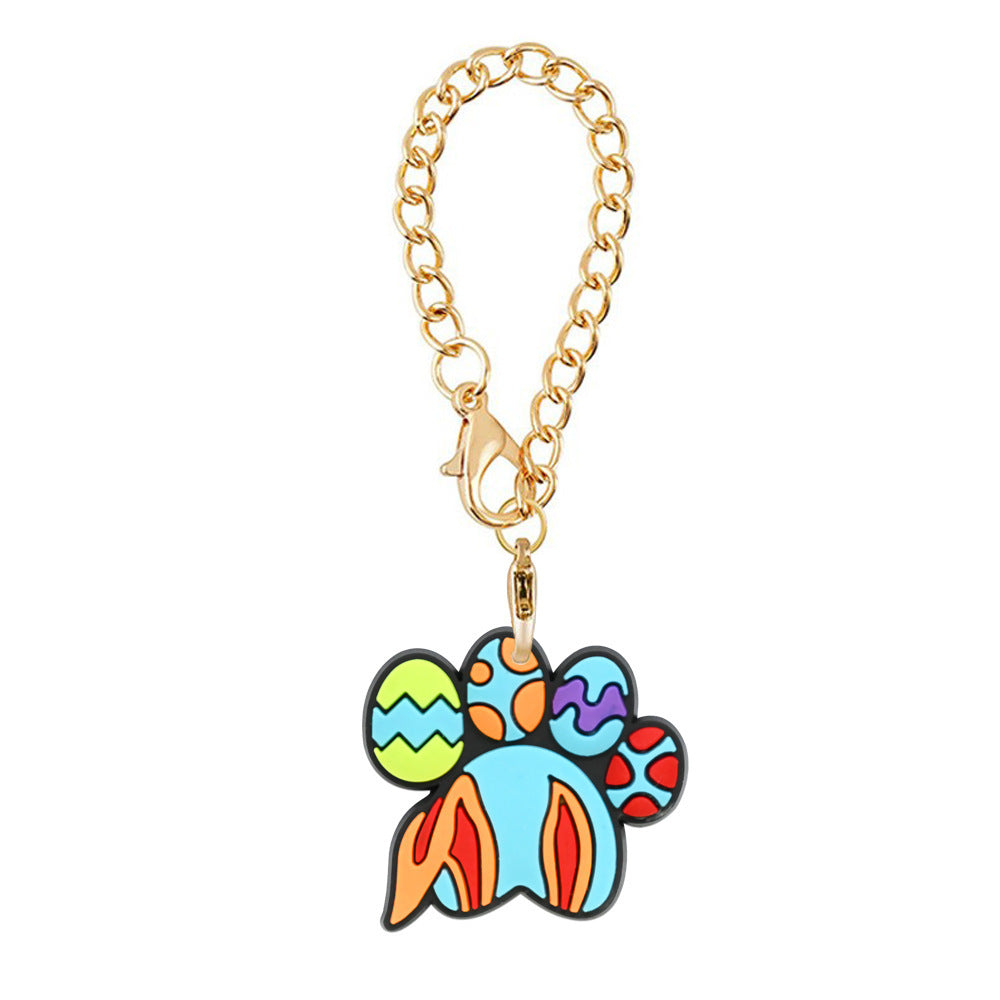 Easter PVC keychain style XH24089-02