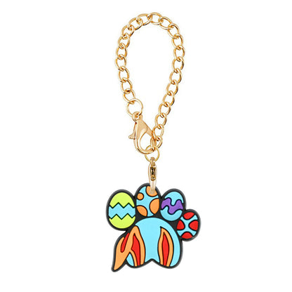Easter PVC keychain style XH24089-02