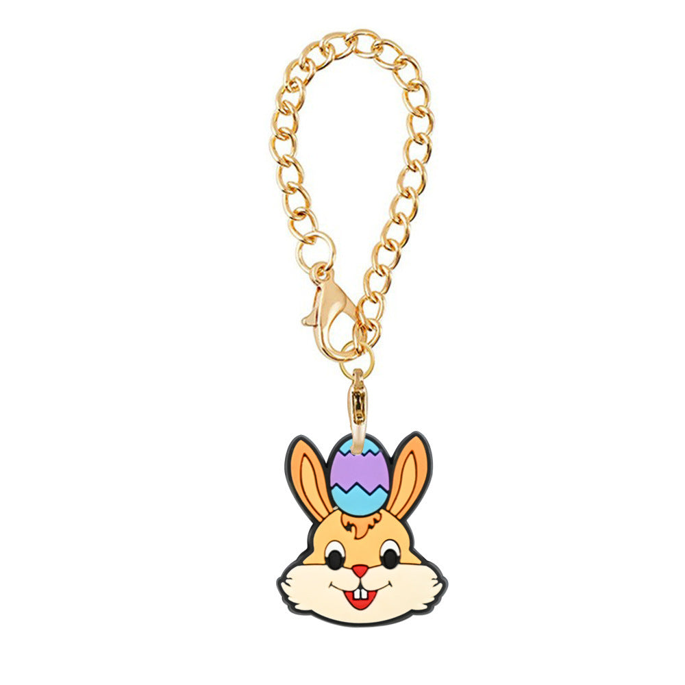 Easter PVC keychain style XH24089-07