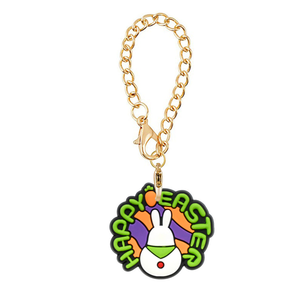 Easter PVC keychain style XH24089-11