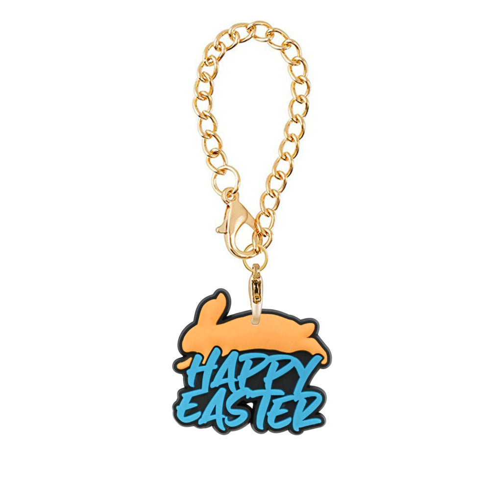 Easter PVC keychain style XH24089-12