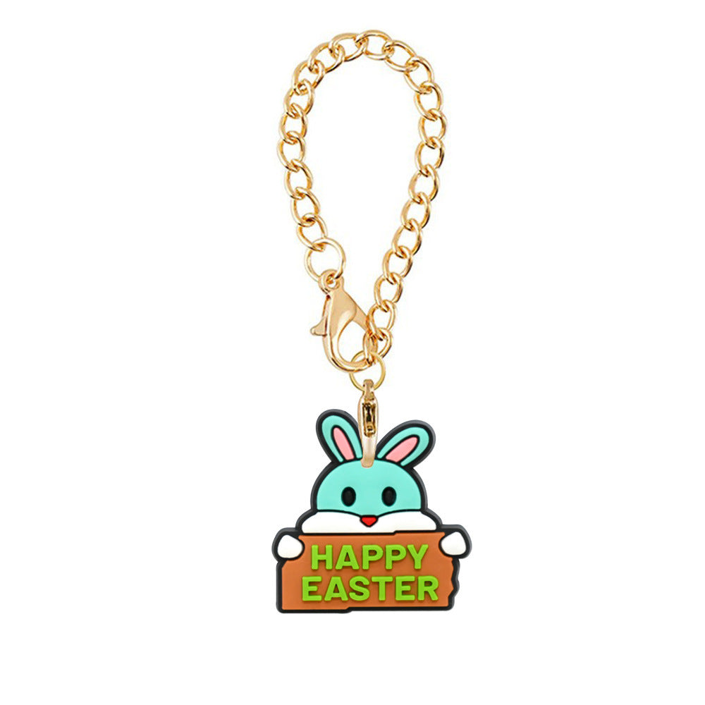 Easter PVC keychain style XH24089-13