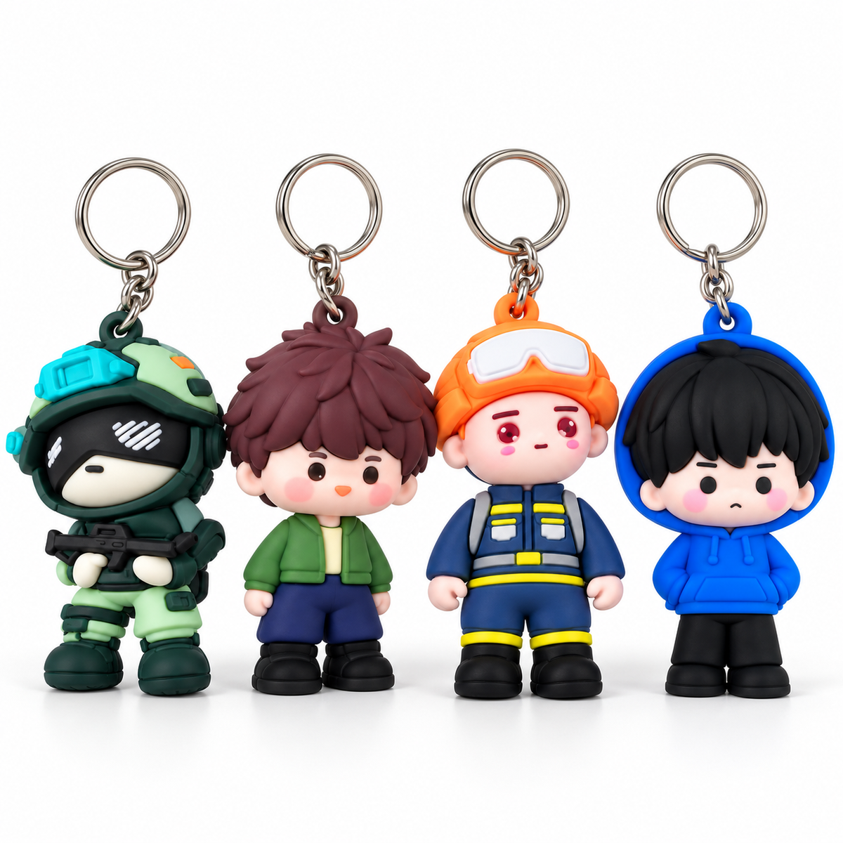 Custom 3D PVC Keychains