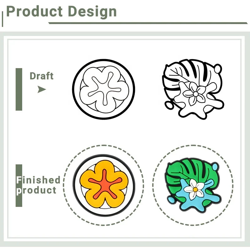 Kawaii cartoon pocket mirror accessory view